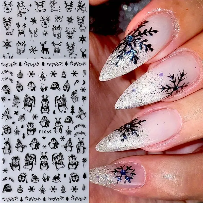 Creata Beauty Nail Decals - Christmas Theme