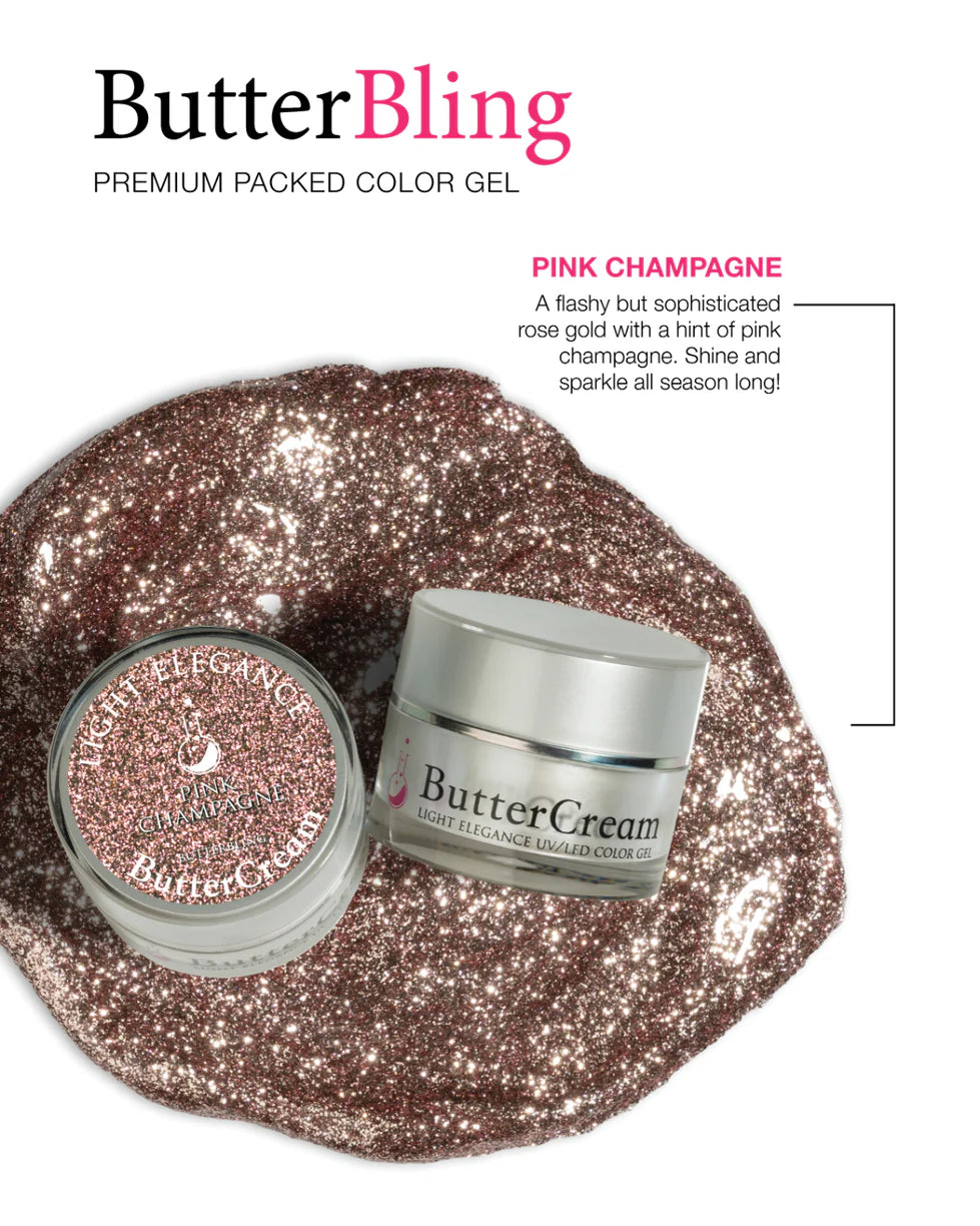 Light Elegance ButterBling - Pink Champagne - Creata Beauty - Professional Beauty Products