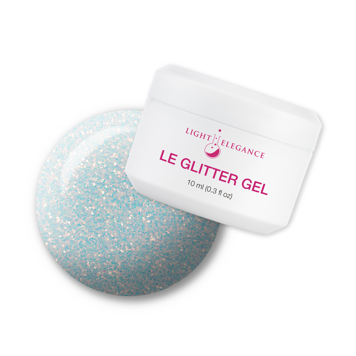 Light Elegance Glitter Gel - Mother of Pearl :: New Packaging