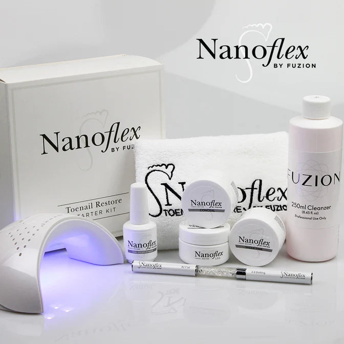 Fuzion - NanoFlex Toenail Restore Starter Kit - Creata Beauty - Professional Beauty Products
