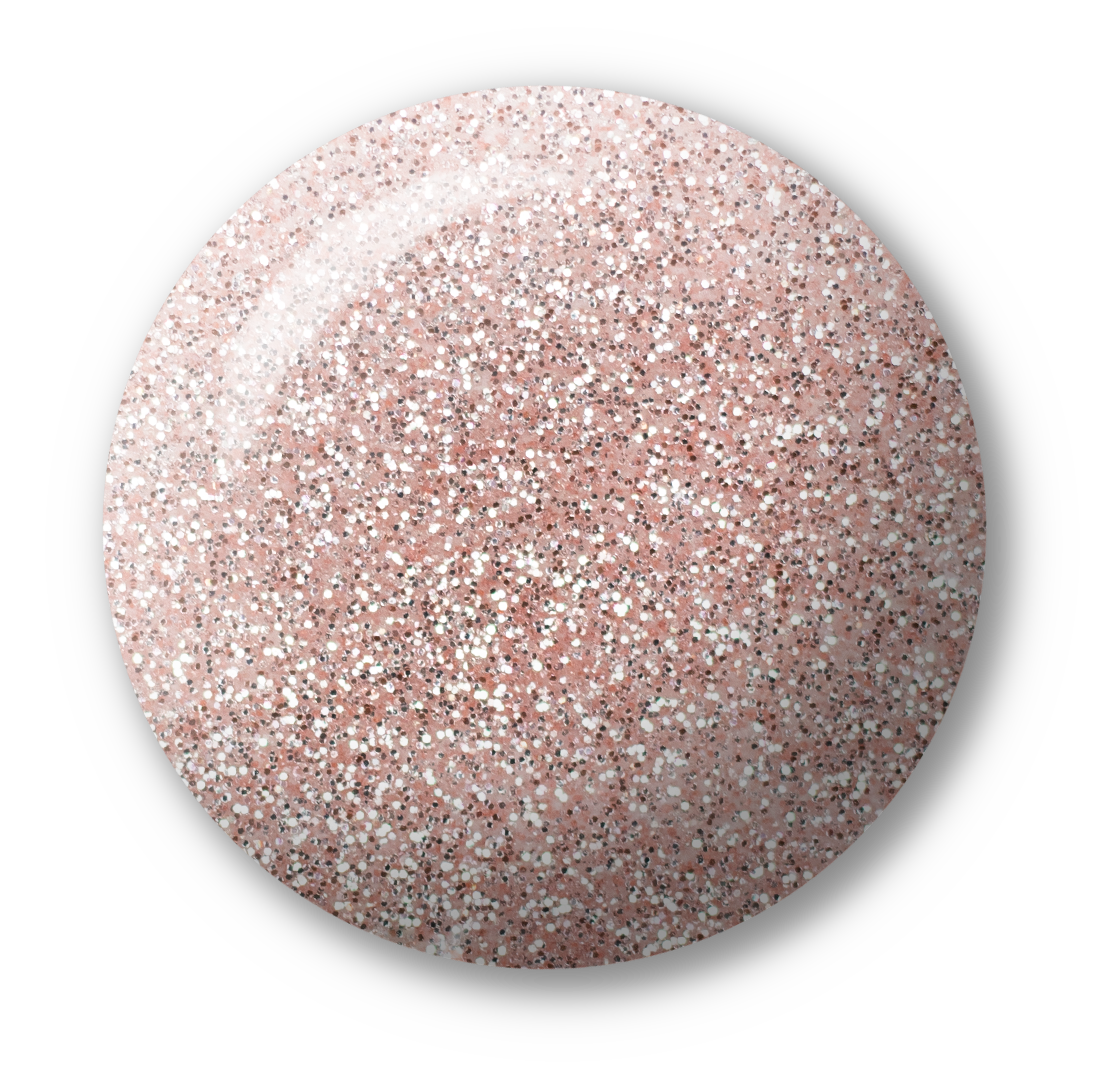 Light Elegance Glitter Gel - Nudie :: New Packaging - Creata Beauty - Professional Beauty Products