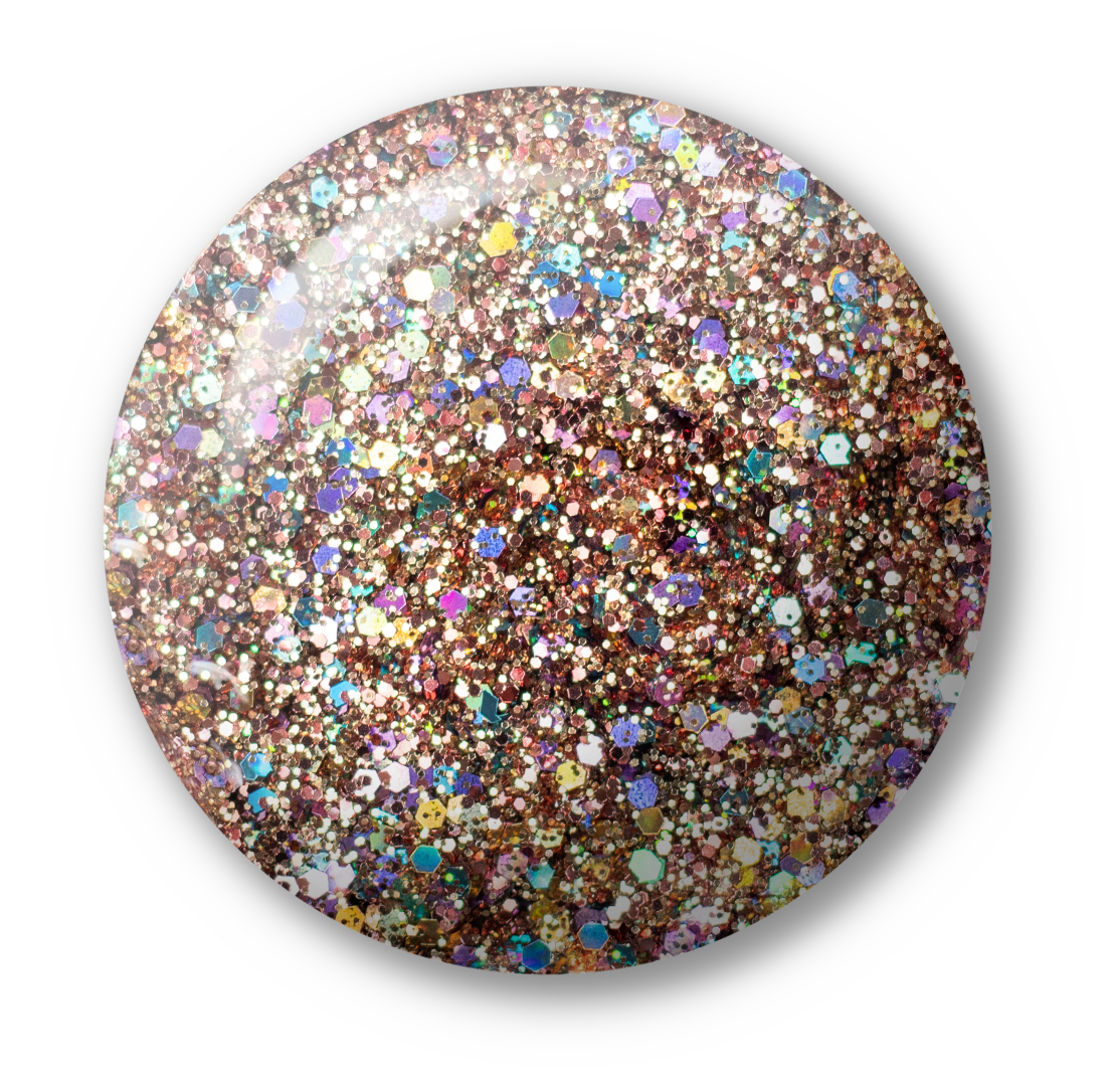 Light Elegance Glitter Gel - Sophia :: New Packaging - Creata Beauty - Professional Beauty Products