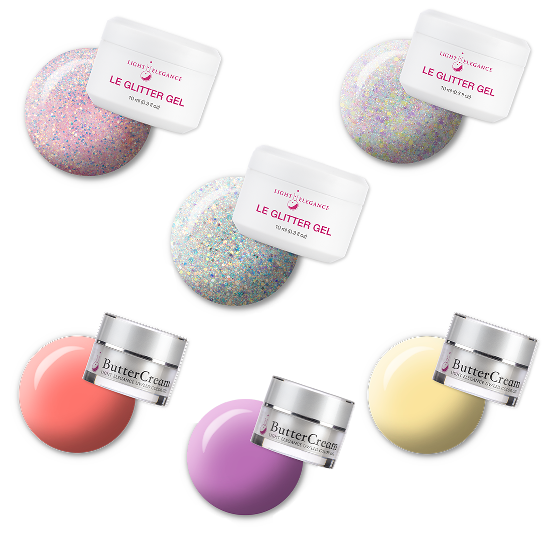 Light Elegance Spring Hard Gel Bundle - Creata Beauty - Professional Beauty Products
