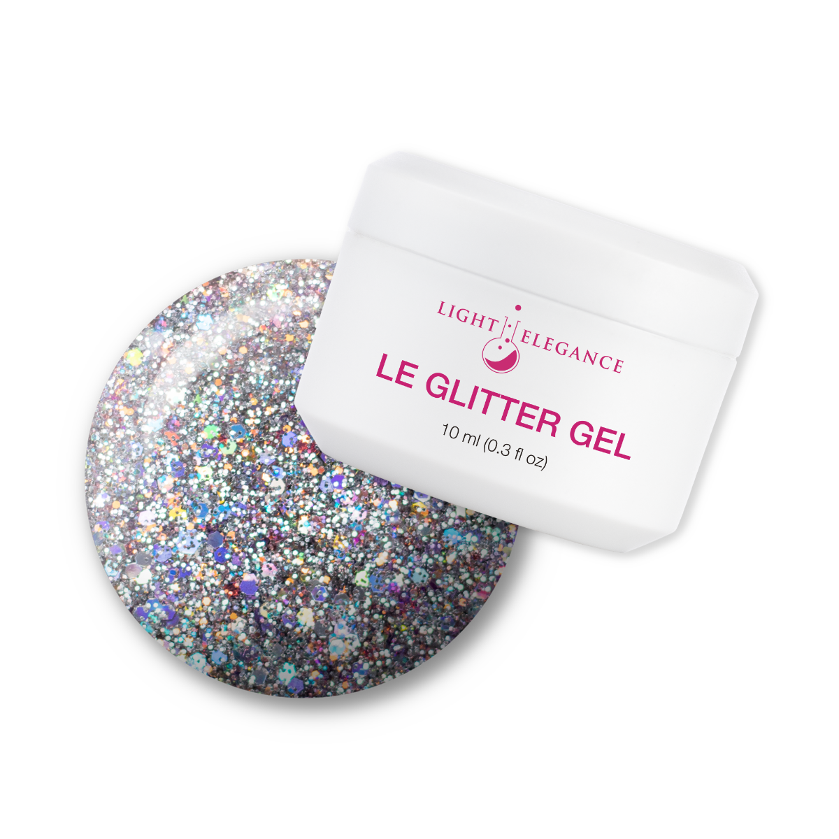 Light Elegance Glitter Gel - The Elvis Pelvis :: New Packaging - Creata Beauty - Professional Beauty Products