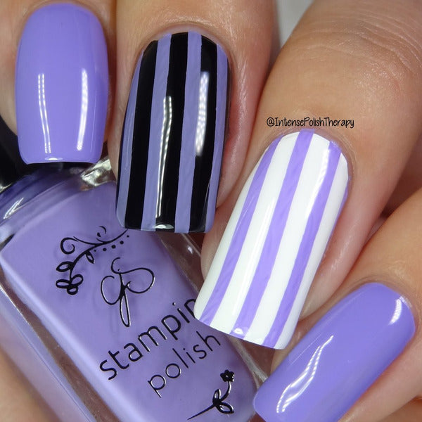 Clear Jelly Stamper Polish - CJS017 Lynnie Loves Lilac - Creata Beauty - Professional Beauty Products