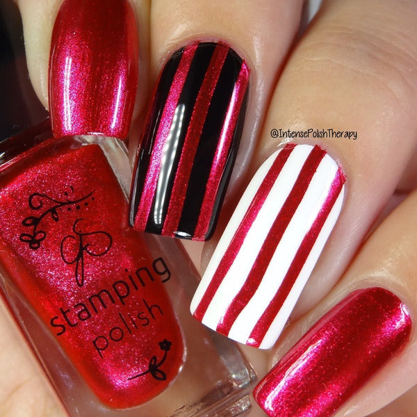 Clear Jelly Stamper Polish - CJS063 Scarlet Letter - Creata Beauty - Professional Beauty Products