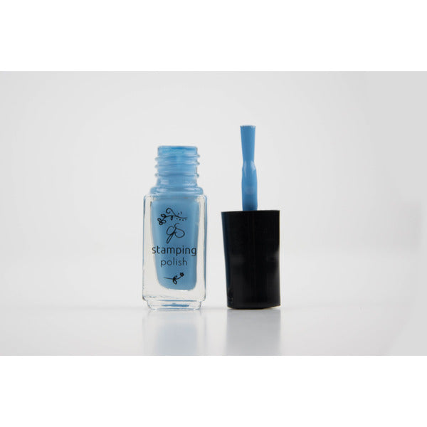 Clear Jelly Stamper Polish - CJS073 Blue Bell - Creata Beauty - Professional Beauty Products