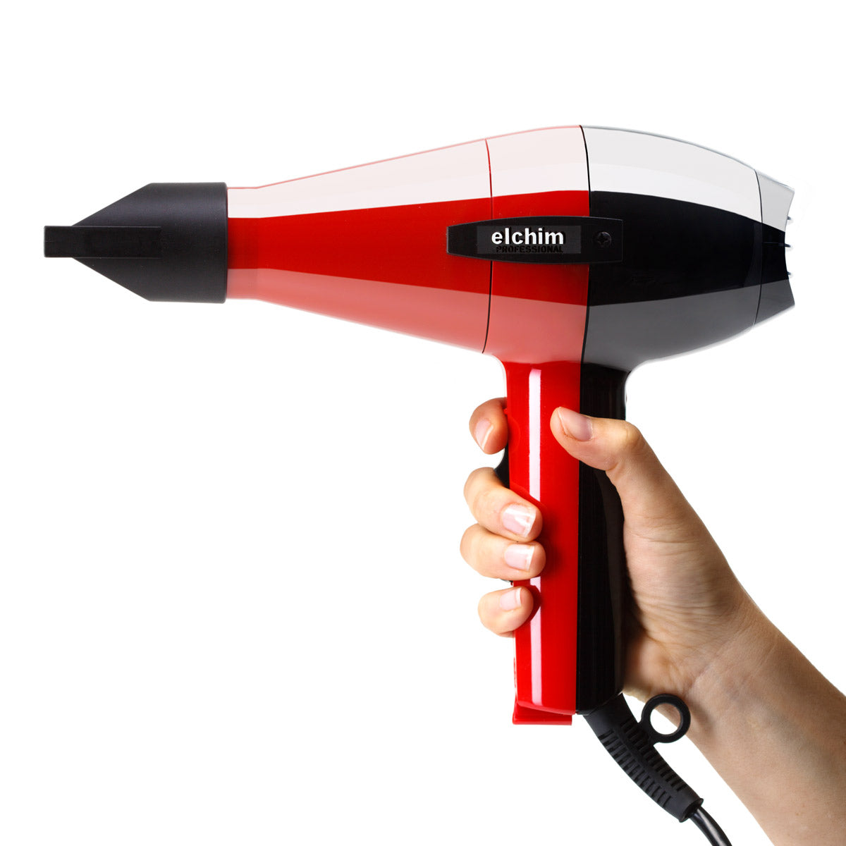 ELCHIM 2001 HP Hair Dryer (Red & Black) : Creata Beauty