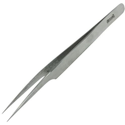 Arnaf Implements - 2265 Curved Pointed Eyelash Tweezers - Creata Beauty - Professional Beauty Products