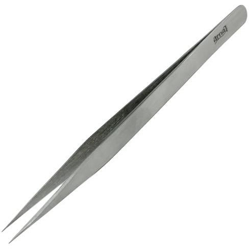 Arnaf Implements - 2275 Straight Pointed Eyelash Tweezers - Creata Beauty - Professional Beauty Products