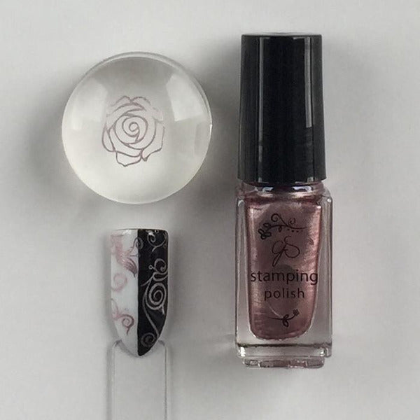 Clear Jelly Stamper Polish - CJS041 Sweet Baby Rose - Creata Beauty - Professional Beauty Products