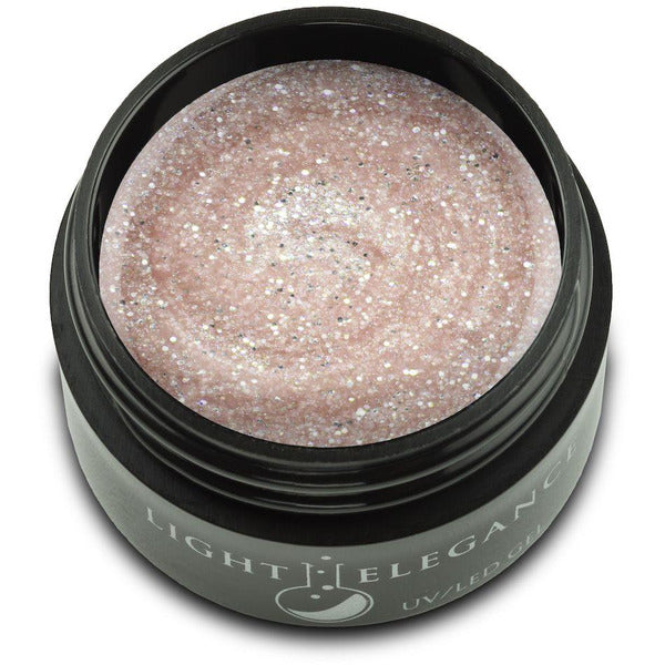 Light Elegance Glitter Gel - A Couple of Coconuts - Creata Beauty - Professional Beauty Products