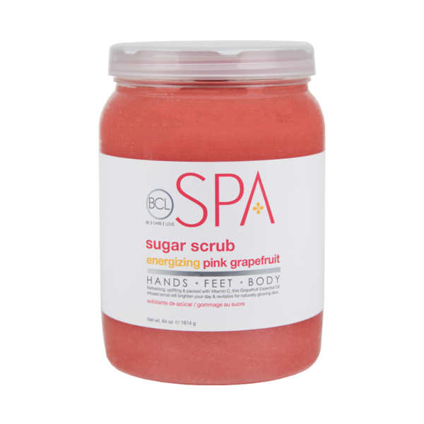 BCL Spa Sugar Scrub - Energizing Pink Grapefruit - Creata Beauty - Professional Beauty Products