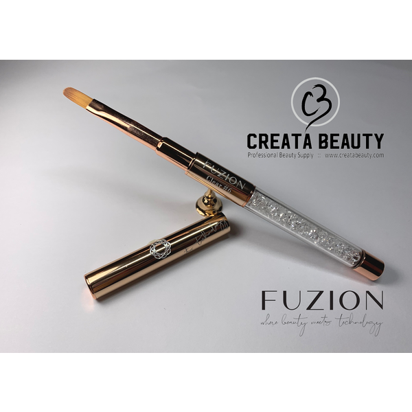 Fuzion Brush - Signature Series #6 Clear - Creata Beauty - Professional Beauty Products
