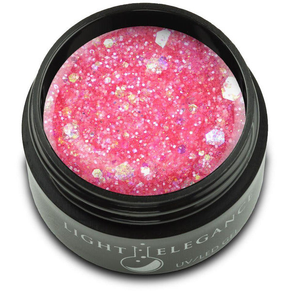 Light Elegance Glitter Gel - A Peony for Your Thoughts - Creata Beauty - Professional Beauty Products