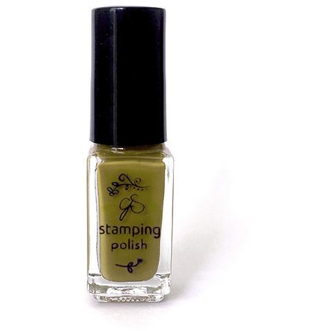Clear Jelly Stamper Polish - CJS089 Green Olive - Creata Beauty - Professional Beauty Products