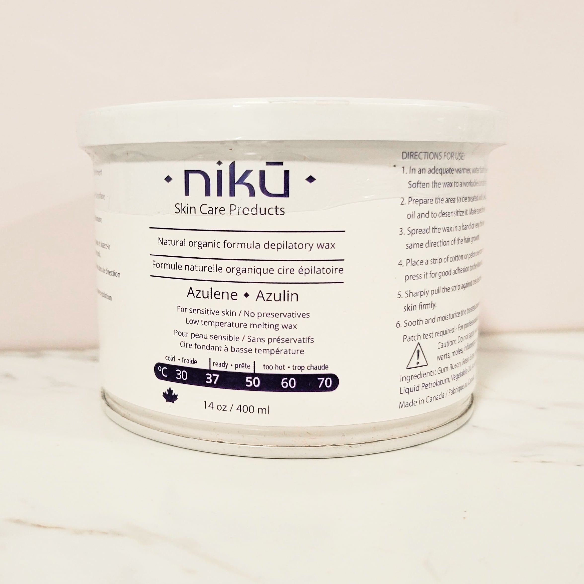 NIKU Wax - Azulene 400ml - Creata Beauty - Professional Beauty Products