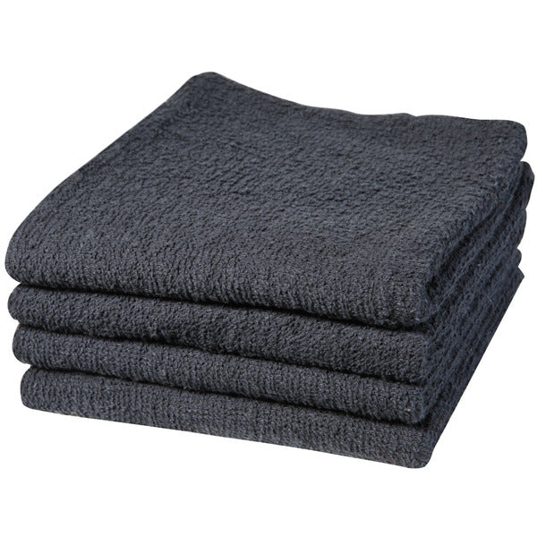 BabylissPro - 100% Cotton Black Towels 16"x28" - Creata Beauty - Professional Beauty Products