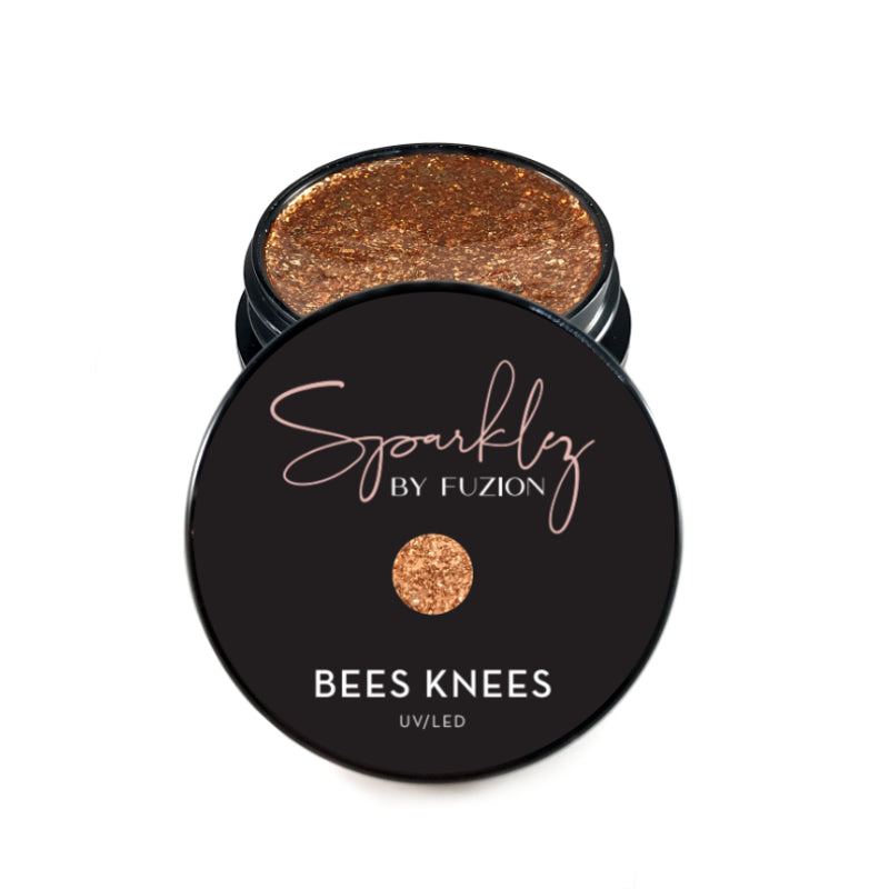Fuzion Sparklez Gel - Bees Knees - Creata Beauty - Professional Beauty Products