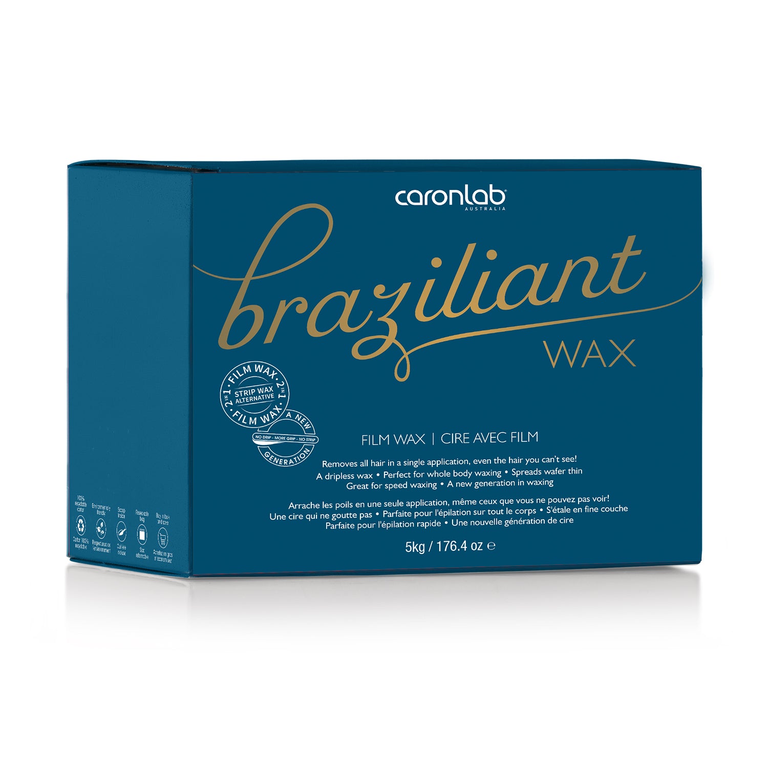 Caronlab - Brazilliant Film Wax Beads - Creata Beauty - Professional Beauty Products