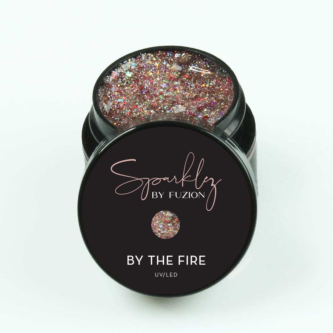 Fuzion Sparklez Gel - By The Fire - Creata Beauty - Professional Beauty Products