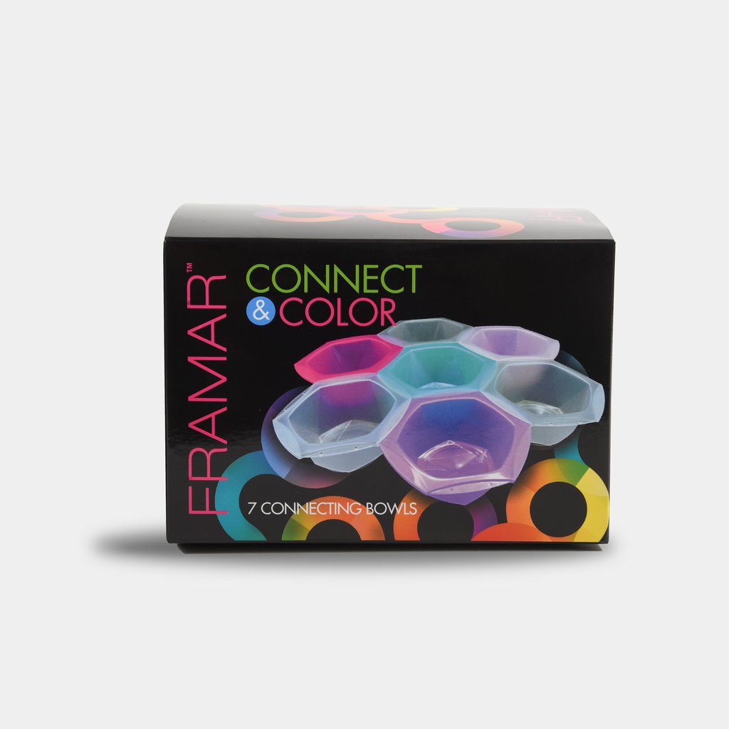 Framar Color Bowls - Connect & Color 7pk - Creata Beauty - Professional Beauty Products