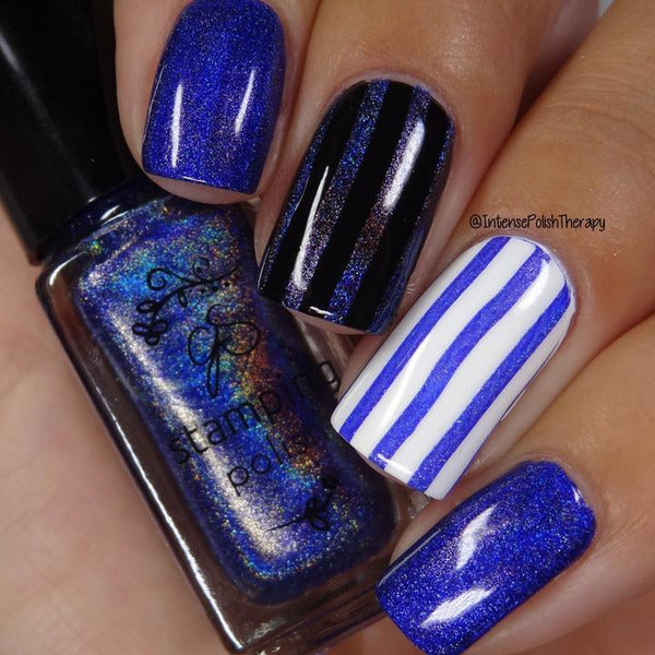 Clear Jelly Stamper Polish - C3005H Blue Lagoon - Creata Beauty - Professional Beauty Products