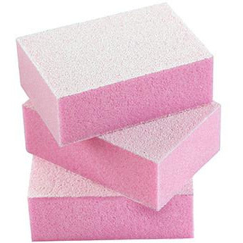 Silkline Mini Disposable Buffing Blocks - Pink 150/150 - Creata Beauty - Professional Beauty Products