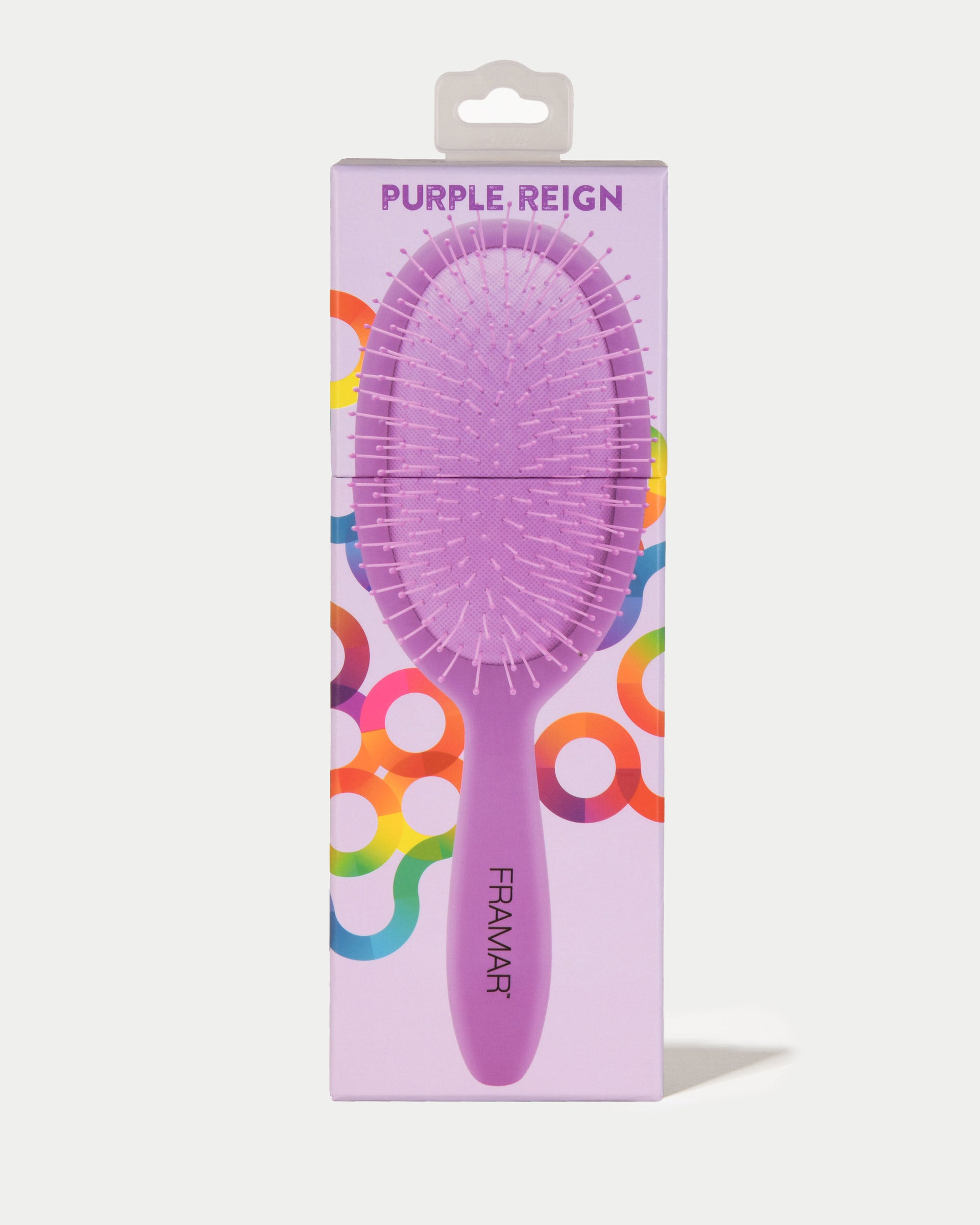Framar Brush - Purple Reign Detangler - Creata Beauty - Professional Beauty Products