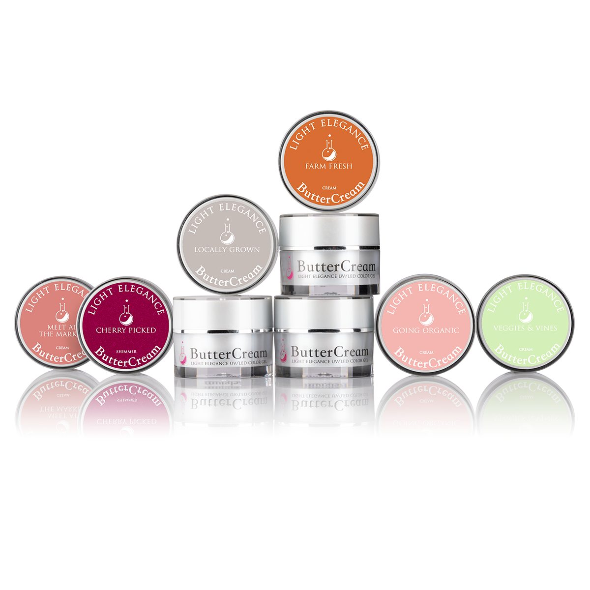 Light Elegance ButterCreams Collection Spring 2022 - Farmers Market - Creata Beauty - Professional Beauty Products