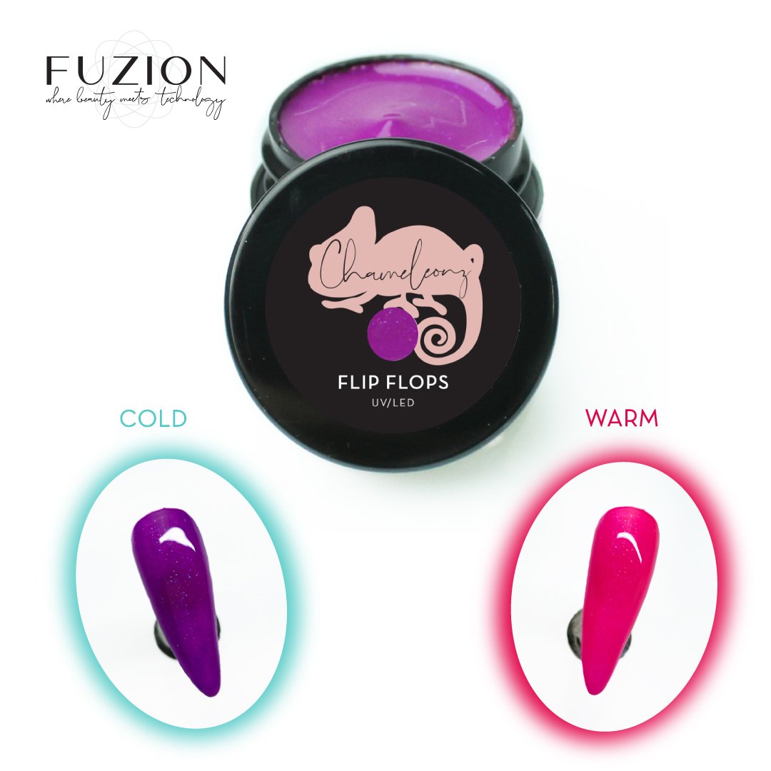 Fuzion Chameleonz - Flip Flops - Creata Beauty - Professional Beauty Products