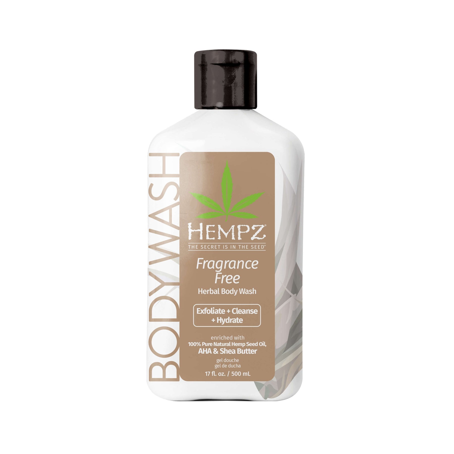Hempz - Fragrance Free Herbal Body Wash - Creata Beauty - Professional Beauty Products