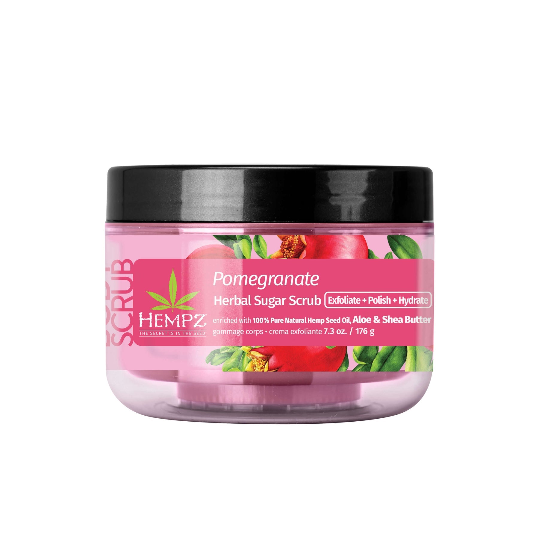 Hempz - Pomegranate Herbal Sugar Scrub - Creata Beauty - Professional Beauty Products