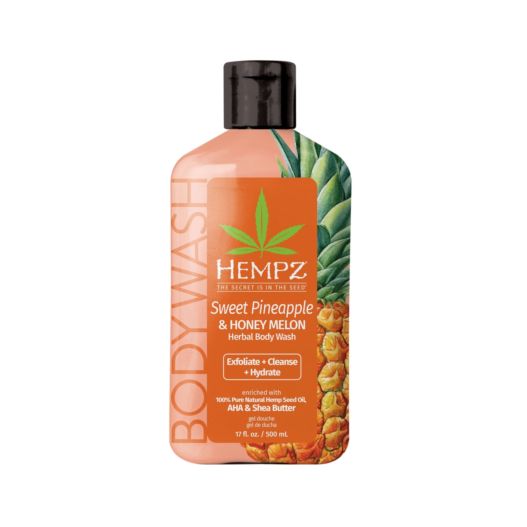 Hempz - Sweet Pineapple & Honey Melon Herbal Body Wash - Creata Beauty - Professional Beauty Products