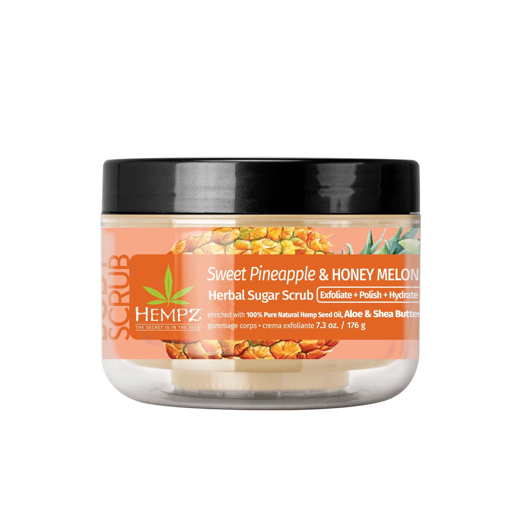 Hempz - Sweet Pineapple & Honey Melon Herbal Sugar Scrub - Creata Beauty - Professional Beauty Products