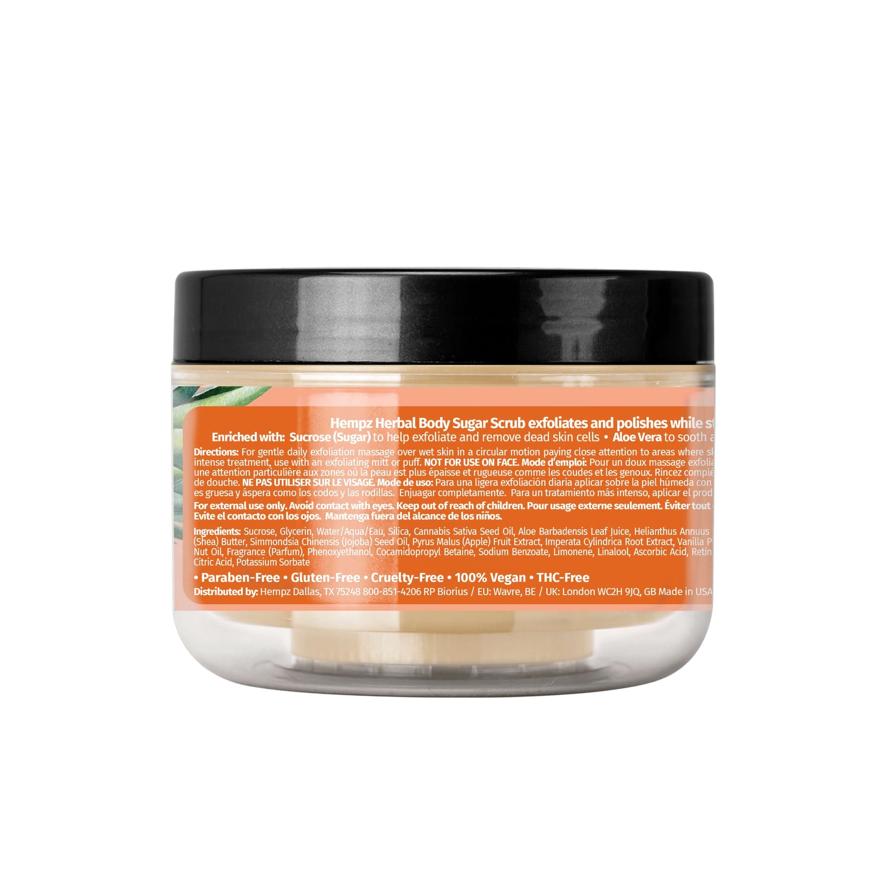 Hempz - Sweet Pineapple & Honey Melon Herbal Sugar Scrub - Creata Beauty - Professional Beauty Products