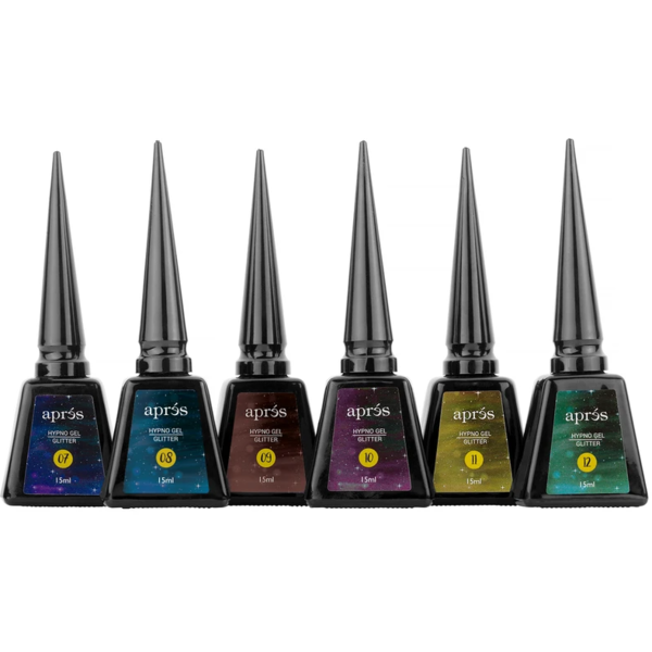 Aprés Nail - HypnoGel Set No. 3 - Glitter Series - Creata Beauty - Professional Beauty Products