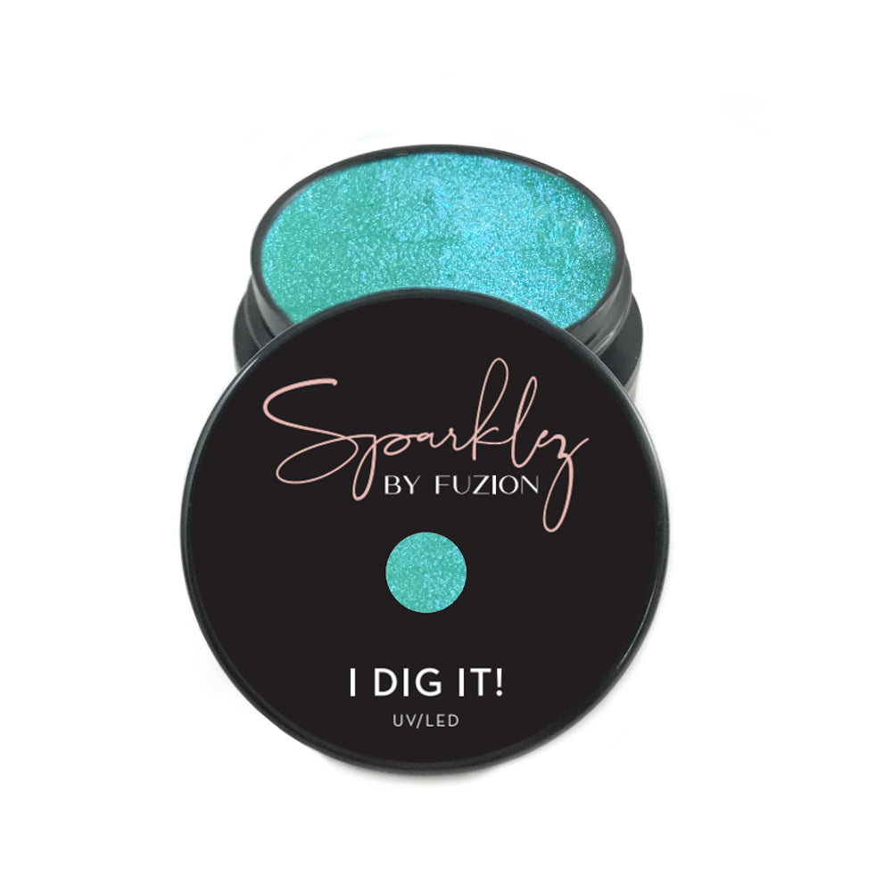 Fuzion Sparklez Gel - I Dig It! - Creata Beauty - Professional Beauty Products