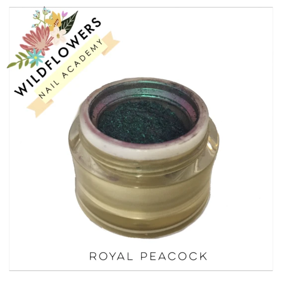 Wildflowers Pigment - Royal Peacock Chameleon Chrome - Creata Beauty - Professional Beauty Products