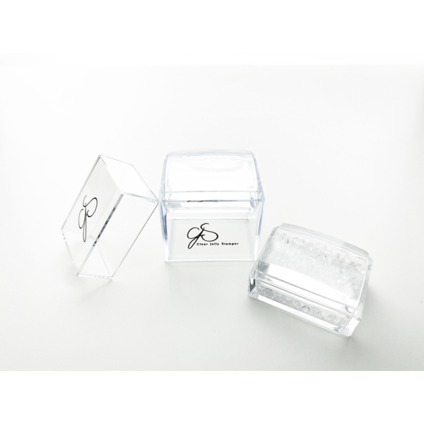 Clear Jelly Stamper - Bling Cubed Stamper Set - Creata Beauty - Professional Beauty Products
