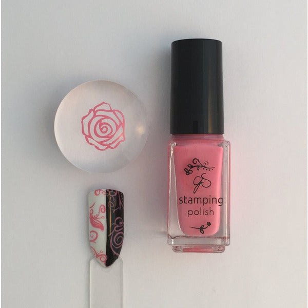 Clear Jelly Stamper Polish - CJS006 KaPink - Creata Beauty - Professional Beauty Products
