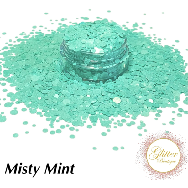 Glitter Boutique - Misty Mint - Creata Beauty - Professional Beauty Products