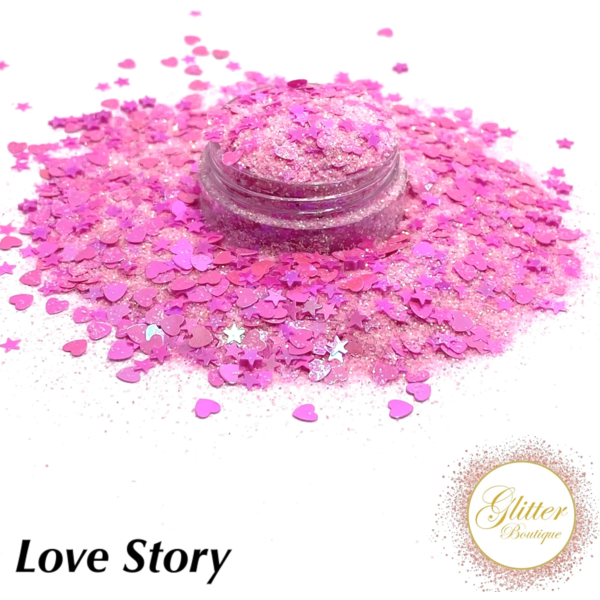 Glitter Boutique - Love Story - Creata Beauty - Professional Beauty Products