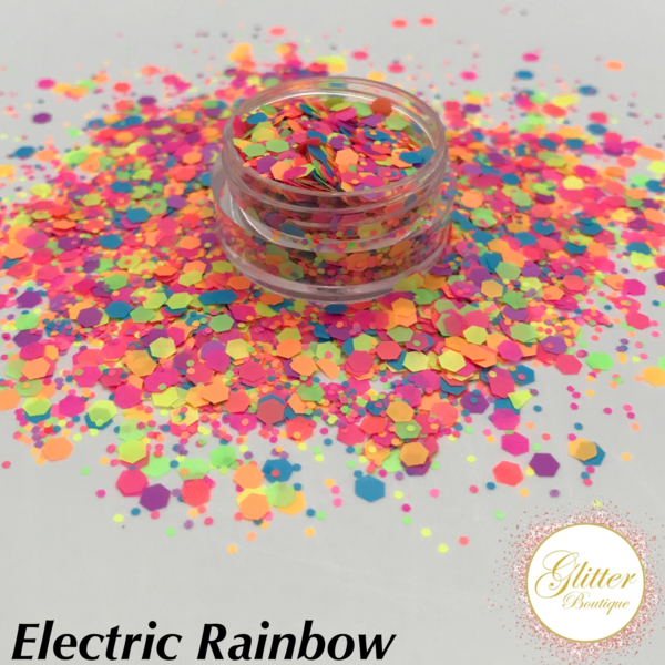 Glitter Boutique - Electric Rainbow - Creata Beauty - Professional Beauty Products