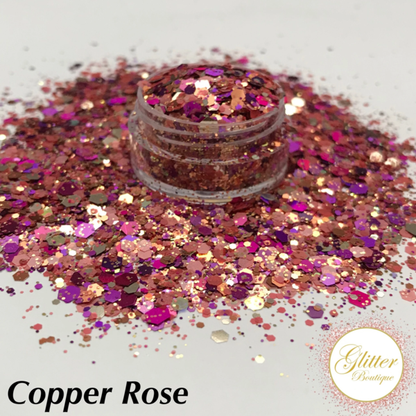 Glitter Boutique - Copper Rose - Creata Beauty - Professional Beauty Products