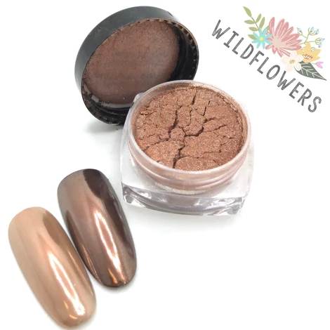 Wildflowers Pigment - Rose Gold Chrome - Creata Beauty - Professional Beauty Products