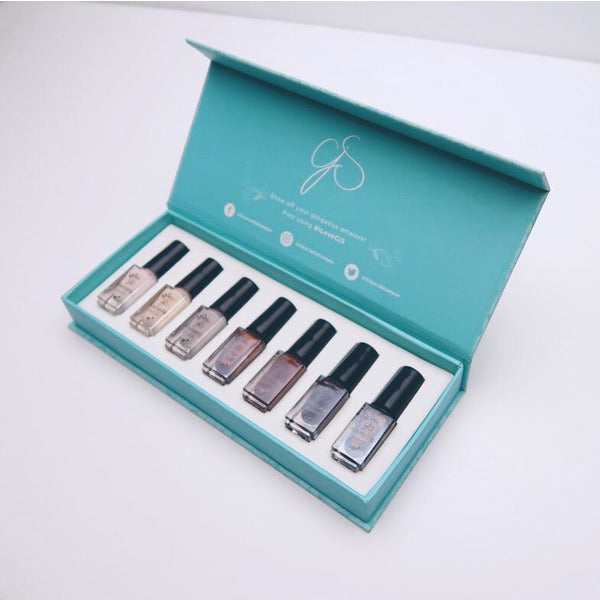 Clear Jelly Stamper Polish Kit - Java (7 colours) - Creata Beauty - Professional Beauty Products