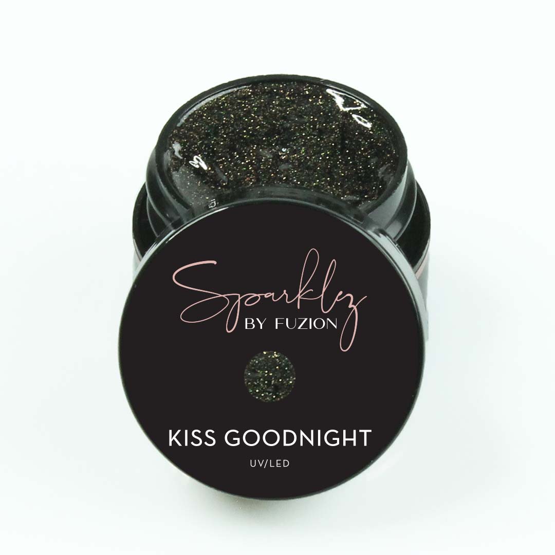 Fuzion Sparklez Gel - Kiss Goodnight - Creata Beauty - Professional Beauty Products