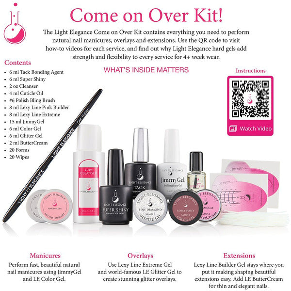 Light Elegance Gel Lexy Line Come on Over Kit Creata Beauty