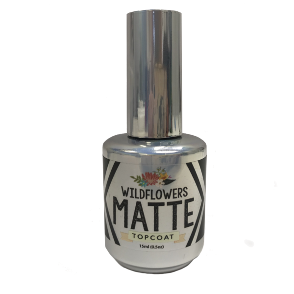 Wildflowers Gel - Tack-Free Matte Topcoat - Creata Beauty - Professional Beauty Products